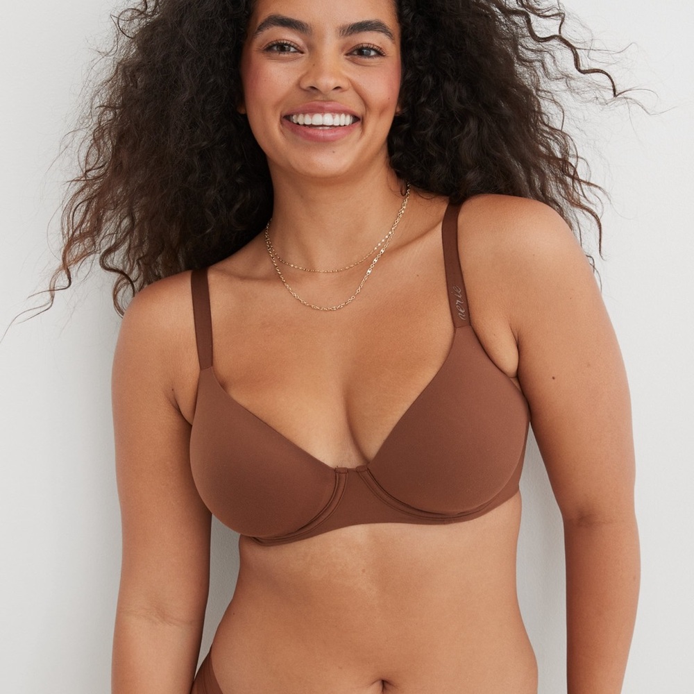 Aerie Brown Full Coverage Bra